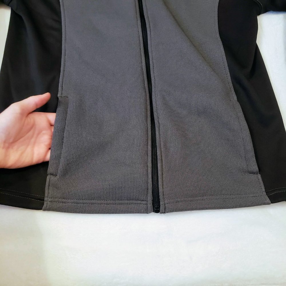 SPYDER Constant Full-Zip Jacket M Men's Sweater Fleece Gray Black - Picture 7 of 9